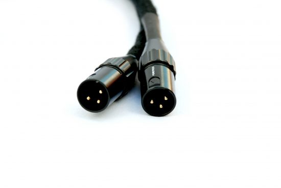 Male Silver XLR Audio Cables